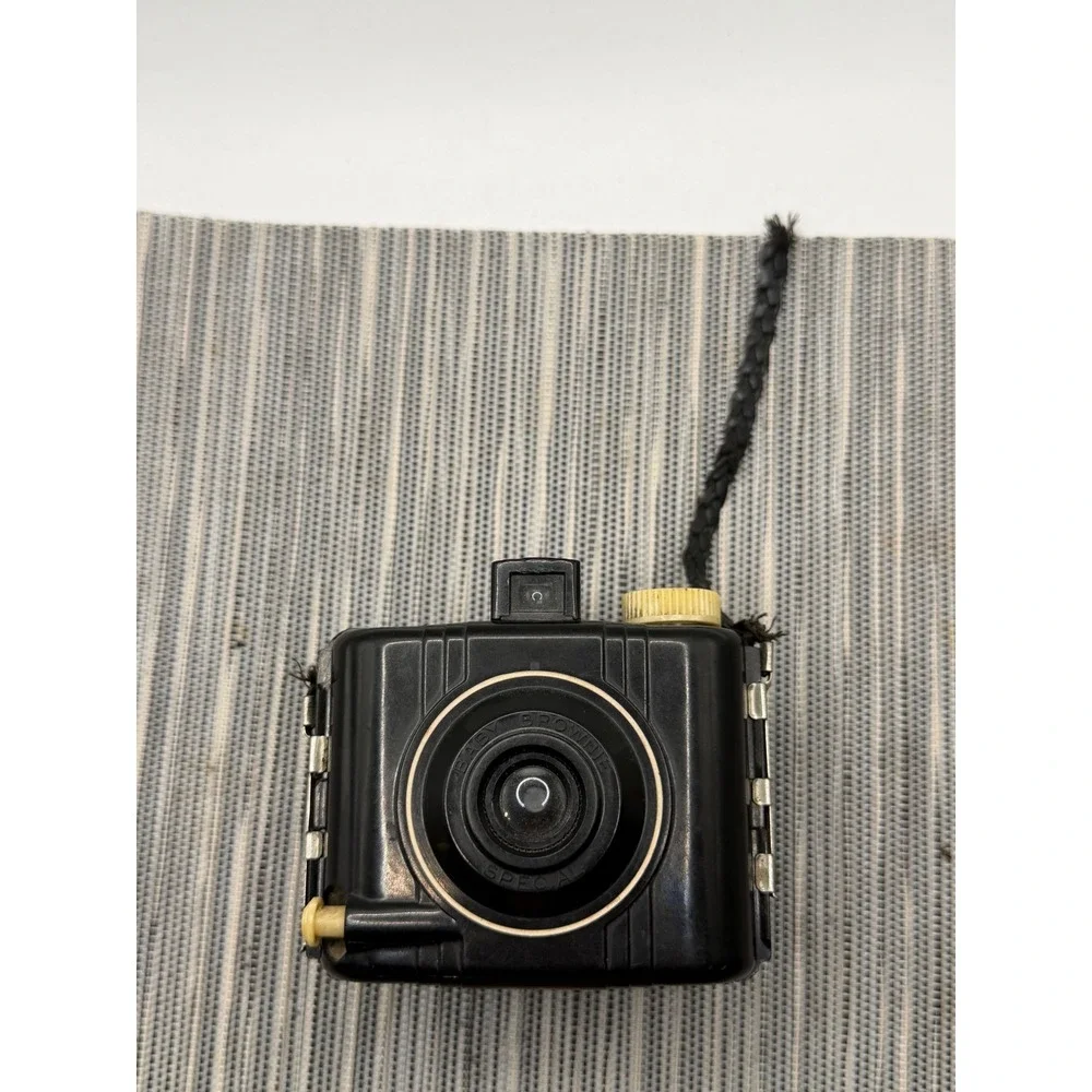 Kodak Baby Brownie Special Vintage Bakelite 127 Film Box Camera Art Deco‎ Black